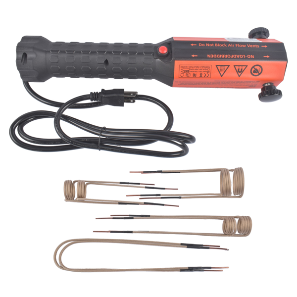加热器 1KW 1000W 110V Magnetic Induction Heater Kit Flameless Heat Bolt Removal (8 Coils)-4
