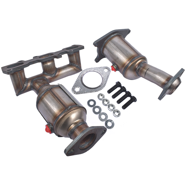 三元催化器 Catalytic Converter PE16719-20X Replacement for Ford Edge 3.5L/3.7L 2011-2014 Bank 1 and 2 Non Turbo Only-3