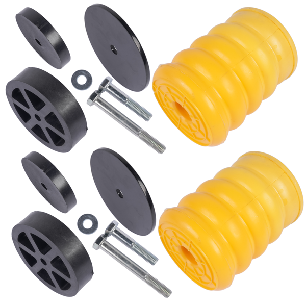 悬架缓冲胶 2PCS Rear Suspension Helper Springs SSR-121-54 Replacement for Ford Transit 150 250 350 350HD 2015-2024-1