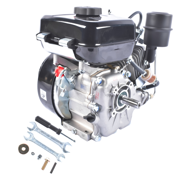 A3-黑色3HP四冲程单缸柴油发动机 3HP 4-stroke Heavy Duty Single Cylinder Diesel Motor Engine 196CC/2200W (Black)-8