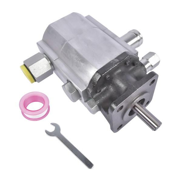 劈木泵 2-Stage 16 GPM Hydraulic Wood Log Splitter Pump 3000 PSI Aluminum Wood Splitter Pump 1/2" NPT Outlet Port-6