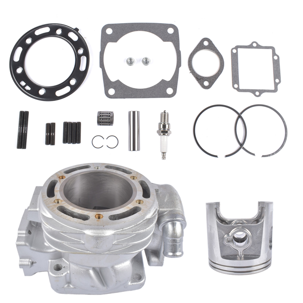 气缸套件 83mm Cylinder & Piston & Gasket Kit Replacement for Polaris Xplorer / Trail Blazer 400 1995-2003 3085276 3089277-4