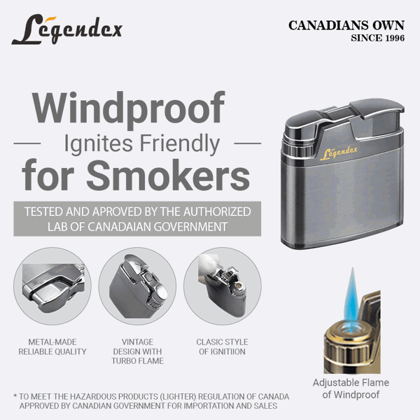 LEGENDEX®攀登者* 银色防风打火机复古风格用于雪茄香烟厨房户外可重复充气可调节火焰高度便携式-2
