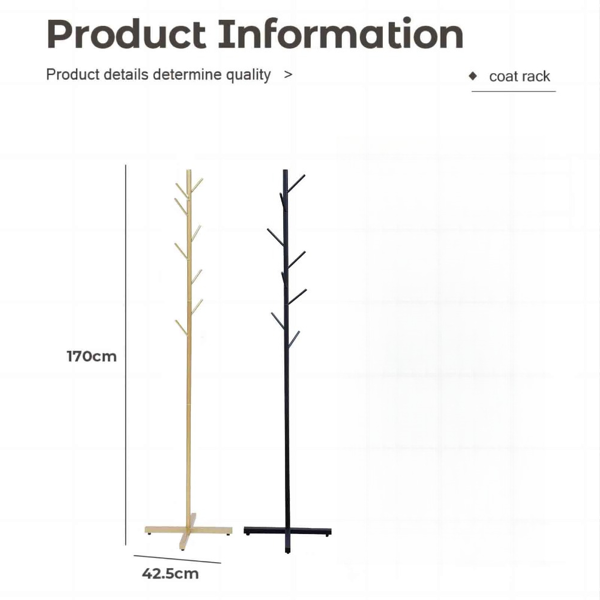 Clothing Rack, Golden Metal Freestanding Heavy Duty Clothes Rack with Marble Base, Multipurpose Garment Hanger for Bedroom, Hat, Scarf, Jacket,-2