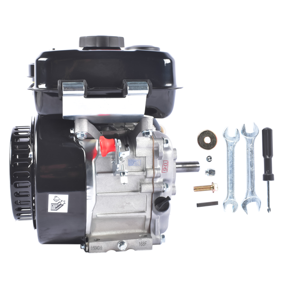 A3-黑色3HP四冲程单缸柴油发动机 3HP 4-stroke Heavy Duty Single Cylinder Diesel Motor Engine 196CC/2200W (Black)-10