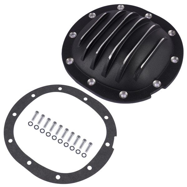 差速器盖 10 Bolt Differential Cover 7.5" & 7.6" Ring Gear Fits for Chevy GMC Pontiac Firebird S10 S15 Camaro Astro Jimmy Safari Sonoma Typhoon 1983-2005-5
