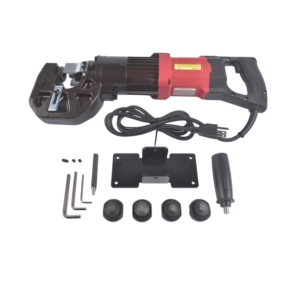 液压打孔机 Heavy-Duty Electric Hydraulic Punching Machine & 4-Plunger Cylinder, 5 Punching-12