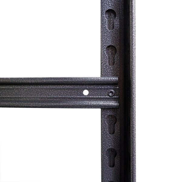 两层金属储物架，5-10 加仑鱼缸架，三层小型爬行动物架，适合家庭办公，19.70 英寸长 x 13.77 英寸宽 x 31.50 英寸高，黑色，需要组装-13