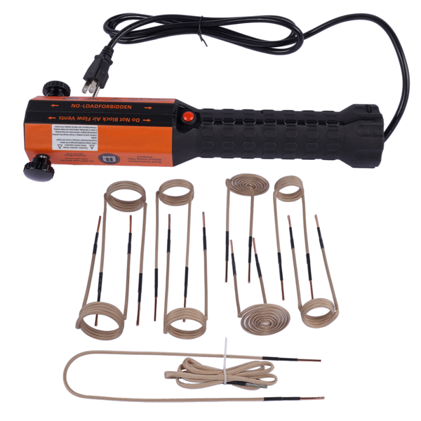 加热器 1200W Induction Heater 110V 10 Coils Replacement for Removing Rusted Bolts Nuts Bearings-8