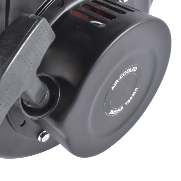 A3-黑色5HP四冲程单缸柴油发动机 5HP 4-stroke Heavy Duty Single Cylinder Diesel Motor Engine 247CC/3600W (Black)-10