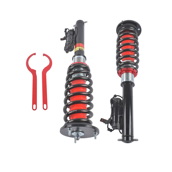 改装减震器 Set of Front Air to Coil Spring Struts w/ Electric Fit for Mercedes-Benz S-Class W221 2007-2013 RWD-5