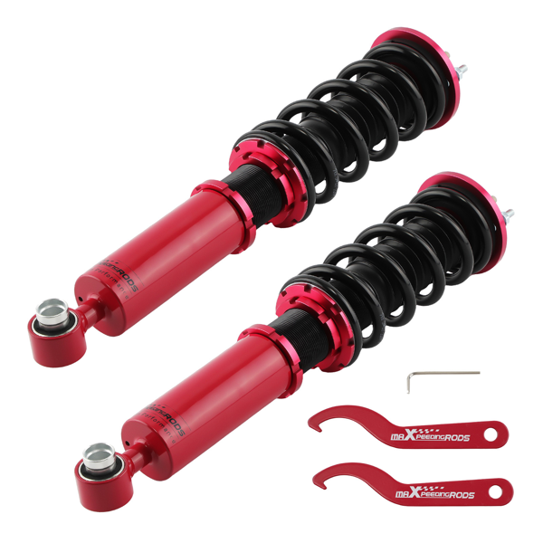 Pair of Rear 24-Way Damper Coilovers Kit fit for Nissan S13 240SX 1989-1994 2.4L-1
