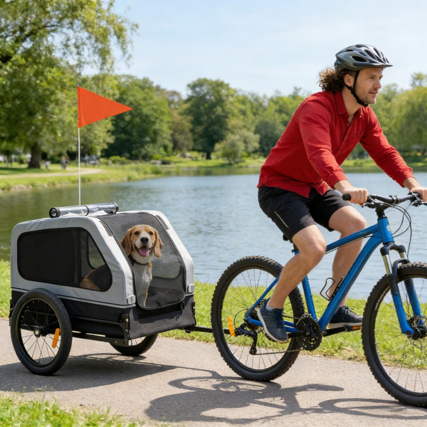 宠物自行车拖车-1