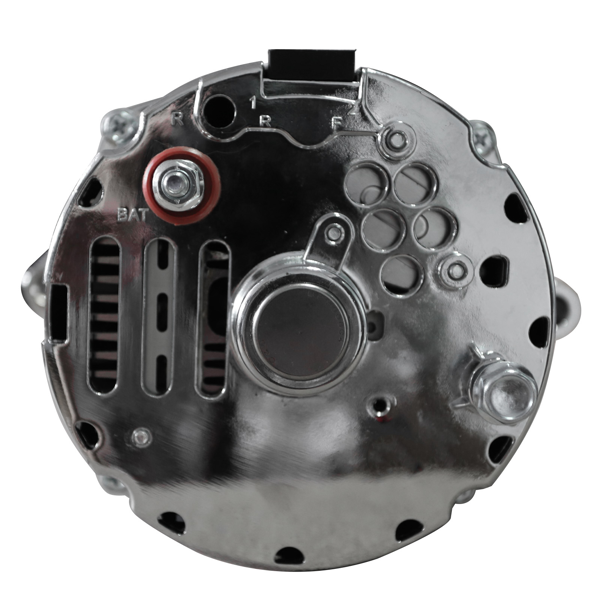 发电机 1G Style Chrome 110 AMP 1 Wire Alternator Replacement for Ford Mustang 289 302 351 V8 10SI-5