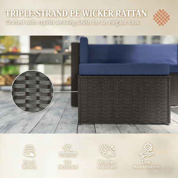 后院庭院家具套装-4