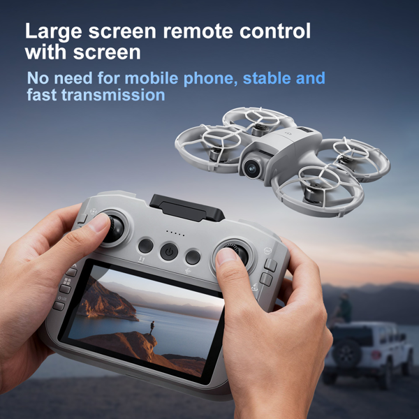 V908MAX Drone - Outdoor Quadcopter Suitable for Beginners & s, 120° Wide-Angle FPV Camera, 360° Flips, Motorized Tilt,, Large-Screen Remote Controller, Ideal Gift for Drone Enthusiasts-7