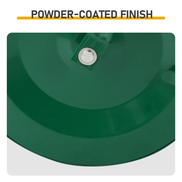 24in 绿色 双用把手（人力手推&挂ATV拖车）播撒器 铁 草坪滚筒-8