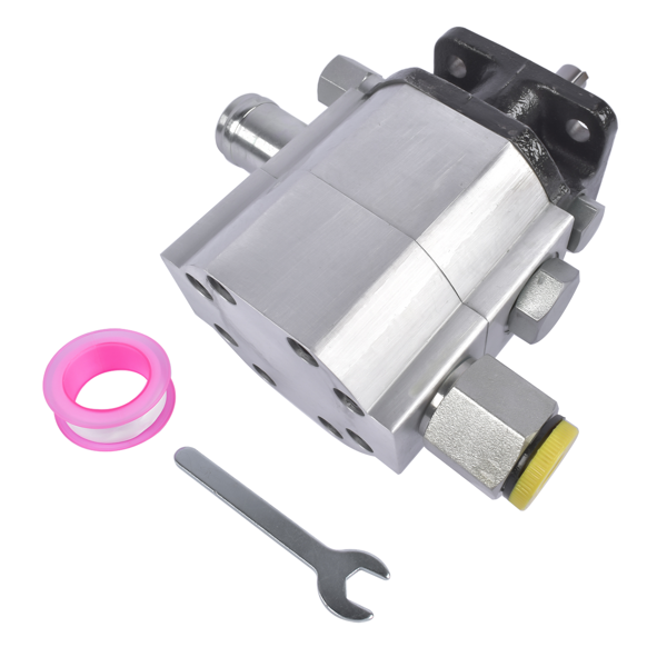 劈木泵 Aluminum Hydraulic Log Splitter Pump 11GPM 2-Stage HI/LO Gear Pump Wood Splitter Pump 3000 PSI 3600 RPM max 1/2'' NPT-5