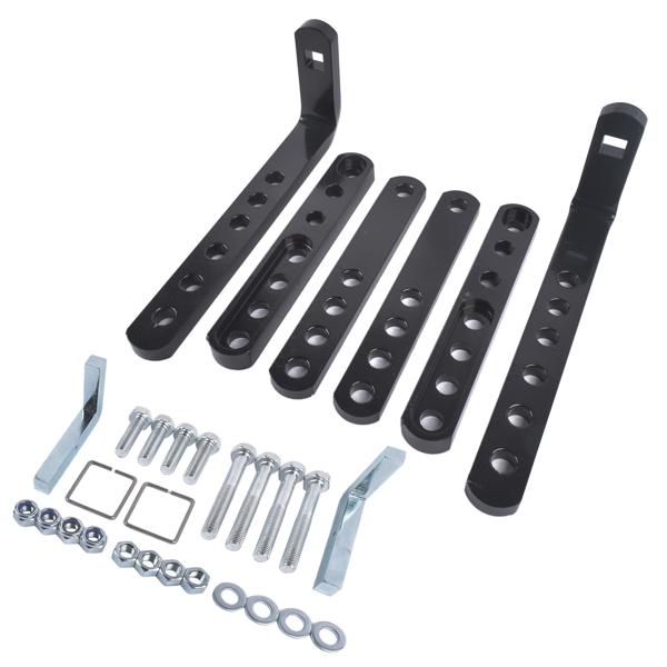拖车支架 2x Trailer Sway Control Brackets Fits 3", 4", 5", 6" Trailer Frames 95015600-4
