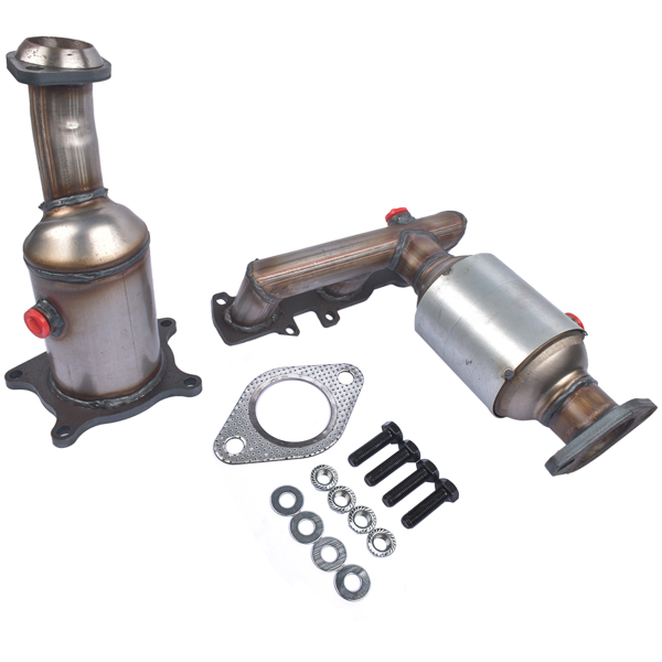 三元催化器 Catalytic Converter PE16719-20X Replacement for Ford Edge 3.5L/3.7L 2011-2014 Bank 1 and 2 Non Turbo Only-4