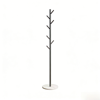 Clothing Rack, Golden Metal Freestanding Heavy Duty Clothes Rack with Marble Base, Multipurpose Garment Hanger for Bedroom, Hat, Scarf, Jacket,