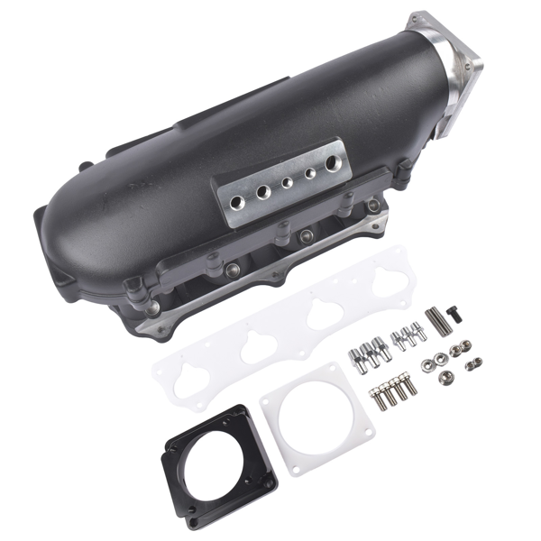 进气歧管 Ultra Race Intake Manifold Kit Black Replacement for Honda Civic 2002-2005 Acura RSX 2002-2006 TSX K20A2-3