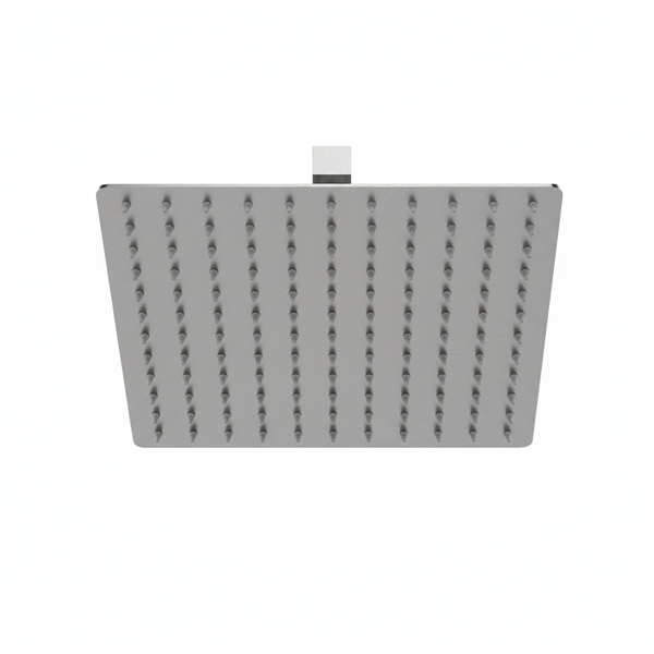 外螺纹拉丝镍淋浴系统，12英寸淋浴花洒头配手持淋浴喷头，浴室壁挂式淋浴龙头套装（含压力平衡淋浴阀芯套件）【周末不发货，TK/TEMU订单仅支持自提】-7