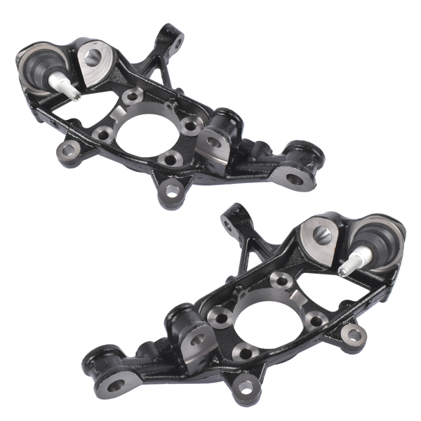 转向节 2x Front Left & Right Steering Knuckle Replacement for Ford Explorer 2020-2025 2.3L 3.0L LB5C3K186BC LB5C3K185BC-5