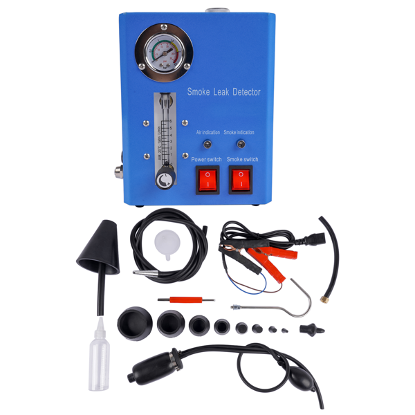 烟雾机 Automotive Pipe Leak Detector Smoke Machine Overheat Protection 19PSI 16L/Min-4