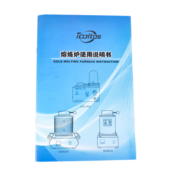 A3 1KG带网熔金炉 1KG Gold Melting Furnace 1500W 1100°C/2012°F, Compact High-Temperature Metal Casting Furnace with Heat Shield  for Smelting Aluminum Gold Copper Metal Scrap 110V-18