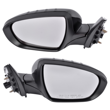 后视镜 Pair Left+Right Power View Mirrors Set Heated Signal Light Fits for Kia Optima Sedan 2.0 2.4L 2014-2015 876204C510 876104C510