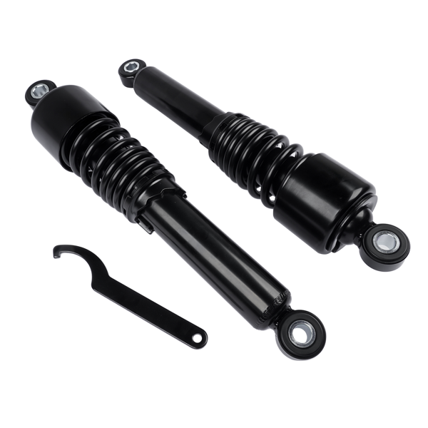 弹簧减震 2Pcs 13" Heavy Duty Rear Shock Absober Fit for Harley-Davidson Road King Touring Street Tour Glide Black-5