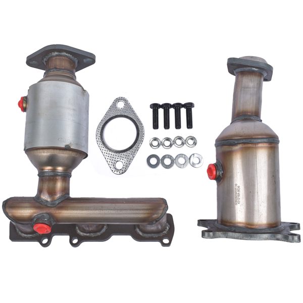 三元催化器 Catalytic Converter PE16719-20X Replacement for Ford Edge 3.5L/3.7L 2011-2014 Bank 1 and 2 Non Turbo Only-1