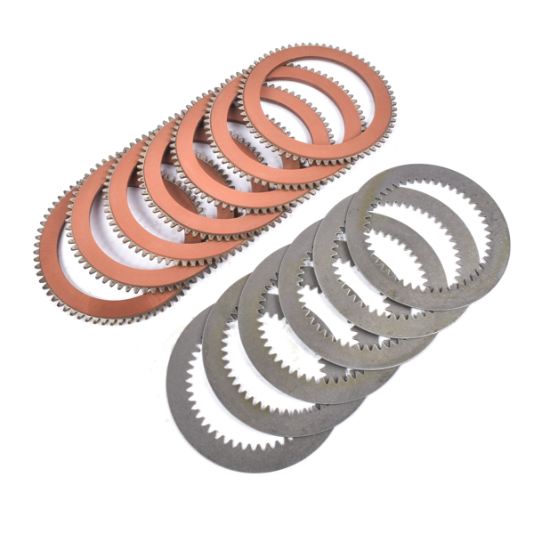 摩擦片 Steering Clutch Set Friction Plate Fits for Komatsu -6, -7, -8 Series Loader & Bulldozers D20 D21 D20P D20A D21P D21A 103-22-31310 104-22-33321-4