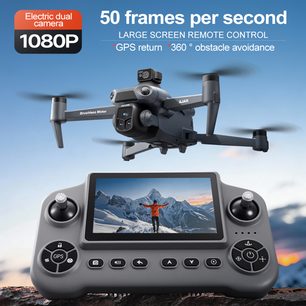 V918MAX Drone, 20-30 Minute Flight, Dual HD 50fps Cameras, 5MP Stabilized Images, Auto Low Power Return, Large Screen Remote-11