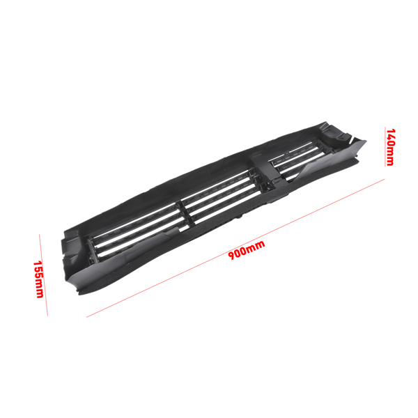 散热器出风口 Plastic Radiator Shutter Assembly Fits for NissanRogue Sport Utility 1.5L L3 2.5L L4 2021-2023 Black 1Pc-5