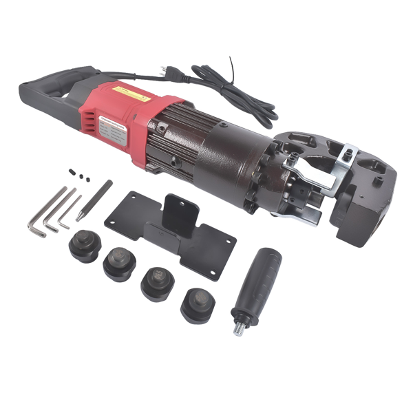 液压打孔机 Heavy-Duty Electric Hydraulic Punching Machine & 4-Plunger Cylinder, 5 Punching-9