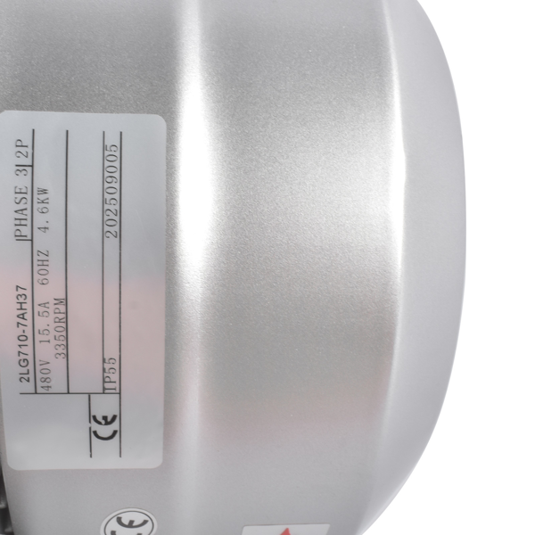 高压风机 2LG710-7AH37 Regenerative Blower Vacuum Pump Aluminum Alloy - 4.6 kW / 5 HP 480 V 60 Hz 221 CFM Three-Phase-8