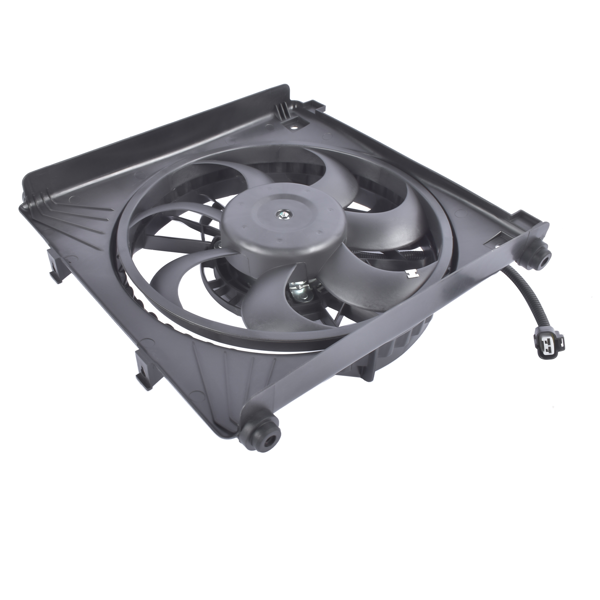 散热器风扇 Right Radiator Cooling Fan Assembly with Shroud 6008358-00-D Fits for Tesla Model S 2012-2020 Black-5