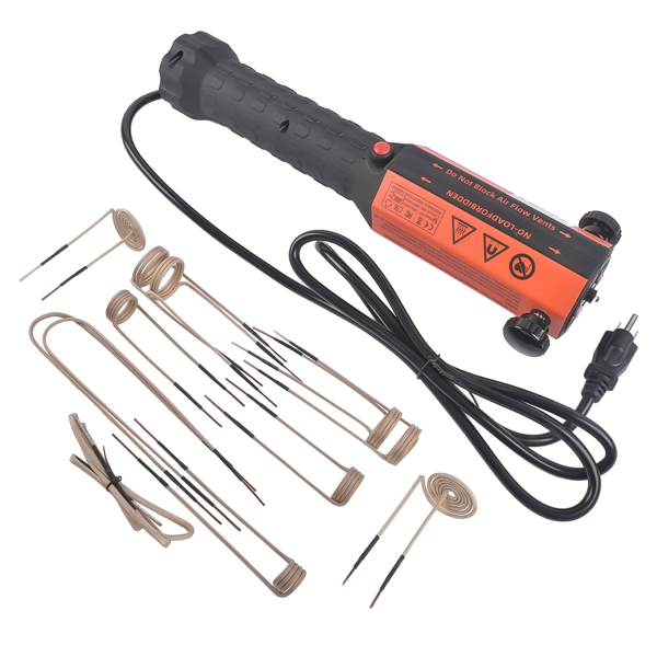 加热器 Magnetic Induction Heater Kit 1100W 110V Induction Flameless Bolt Heat Tool with 12 Coils-6