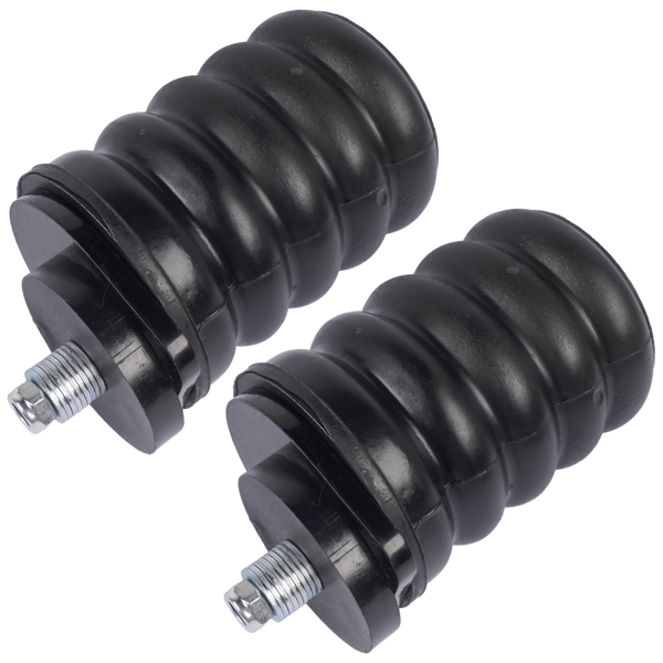 悬架缓冲胶 SSR-108-47 Rear Black Suspension Helper Springs Replacement for Ford F-150 2/4WD (1999-2008)-4