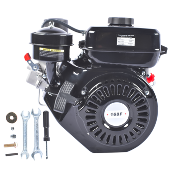 A3-黑色3HP四冲程单缸柴油发动机 3HP 4-stroke Heavy Duty Single Cylinder Diesel Motor Engine 196CC/2200W (Black)