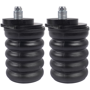 悬架缓冲胶 SSR-108-47 Rear Black Suspension Helper Springs Replacement for Ford F-150 2/4WD (1999-2008)