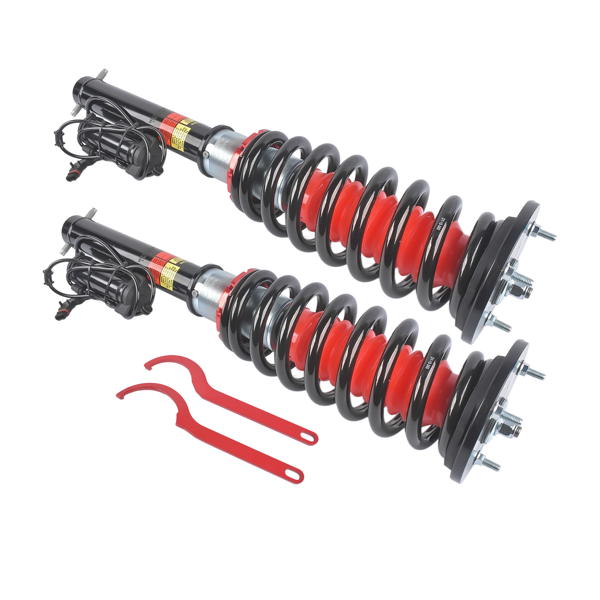 改装减震器 Set of Front Air to Coil Spring Struts w/ Electric Fit for Mercedes-Benz S-Class W221 2007-2013 RWD-7