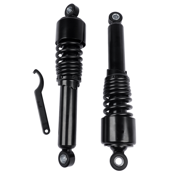 弹簧减震 2Pcs 13" Heavy Duty Rear Shock Absober Fit for Harley-Davidson Road King Touring Street Tour Glide Black-2
