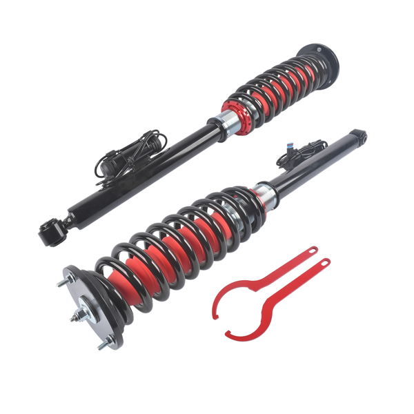 改装减震器 Rear Coilovers Suspension Damper Kit w/ Electric Fit for Mercedes-Benz S-Class W221 2007-2013 S350 500 550 600 63 AMG 65 AMG-11