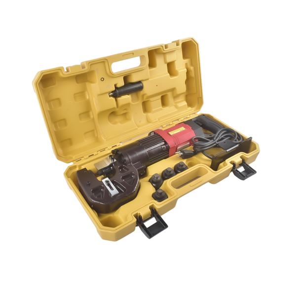 液压打孔机 Heavy-Duty Electric Hydraulic Punching Machine & 4-Plunger Cylinder, 5 Punching-3