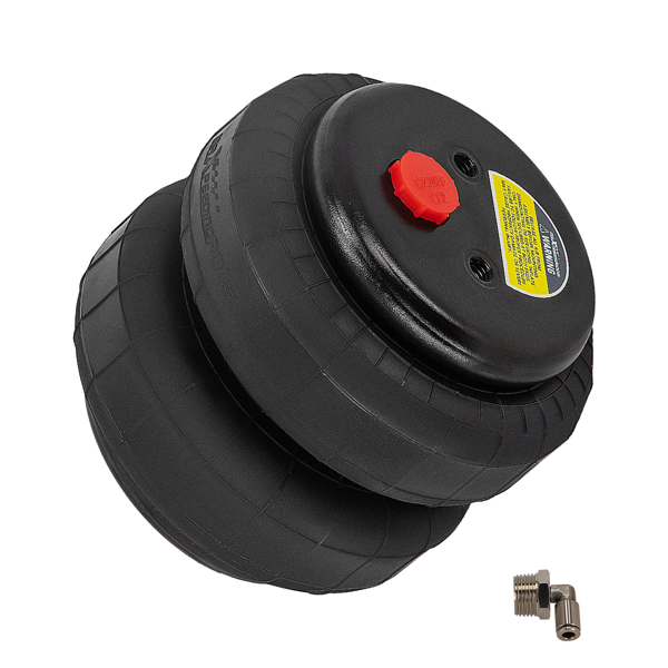 Standard 2500 lb 1/2'' npt Universal Air Spring Ride Bag on Heavy Duty Truck Van-1