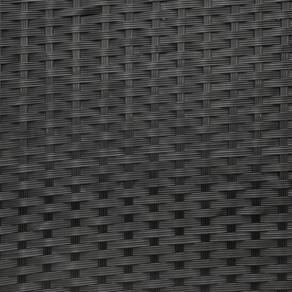 2pcs单人沙发和1pc双人沙发和1pc茶几 扶手满编 黑色四线藤 座垫真空包装 编藤四件套-72