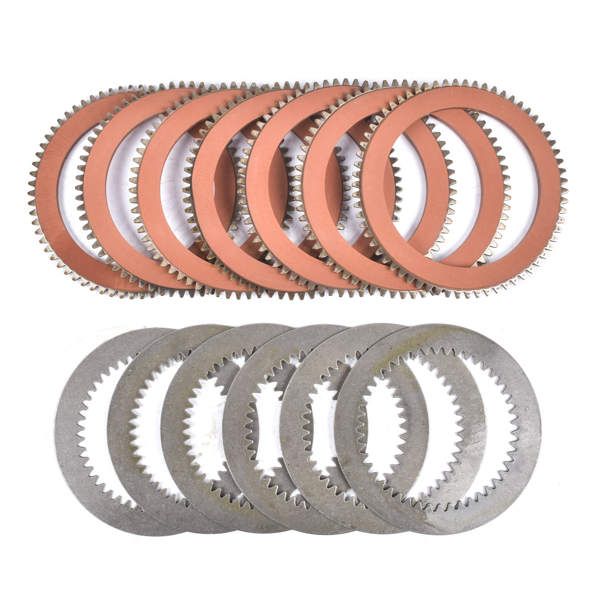 摩擦片 Steering Clutch Set Friction Plate Fits for Komatsu -6, -7, -8 Series Loader & Bulldozers D20 D21 D20P D20A D21P D21A 103-22-31310 104-22-33321-1